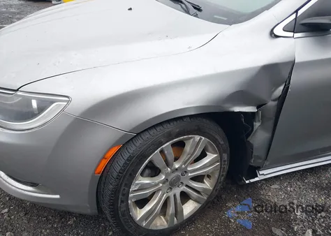 2015 Chrysler 200 Limited from USA, damaged, VIN 1C3CCCAB7FN582118